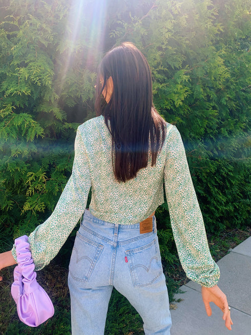 The Garden Party Top // Sage
